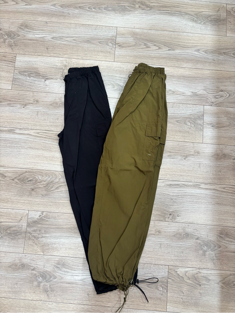 Bundle of 2 Victoria's Secret PINK Parachute Cargo Pants